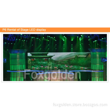 Waterproof P6 Die-Casting Aluminum Indoor Full Color LED Movies Display Screen